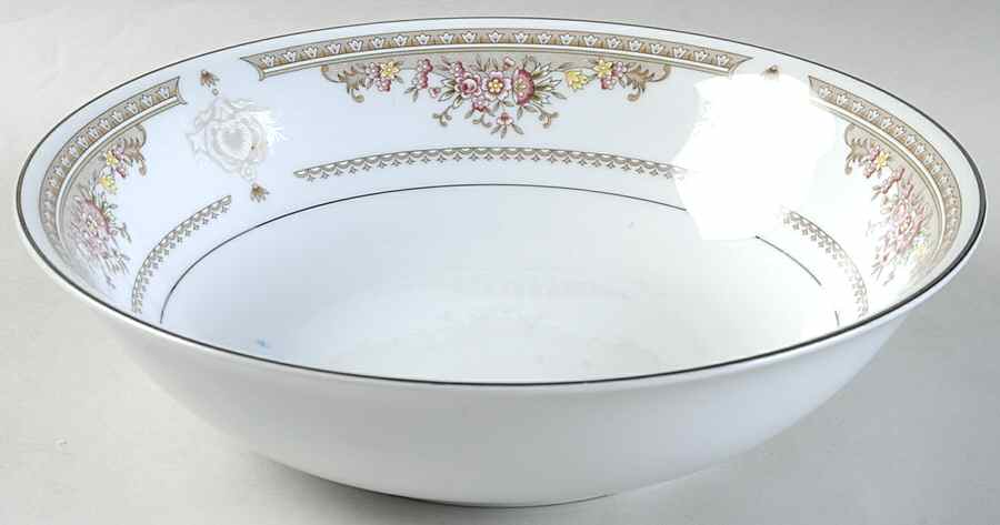 Fontaine 9" Round Vegetable Bowl by Fine China of Japan-1