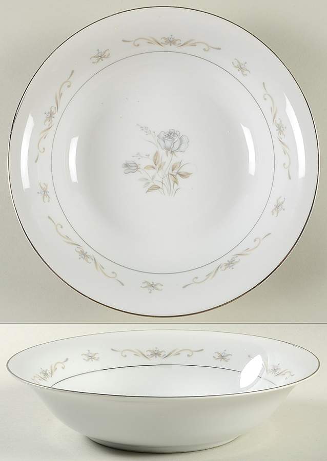 Fremont 9" Round Vegetable Bowl by Fine China of Japan-1