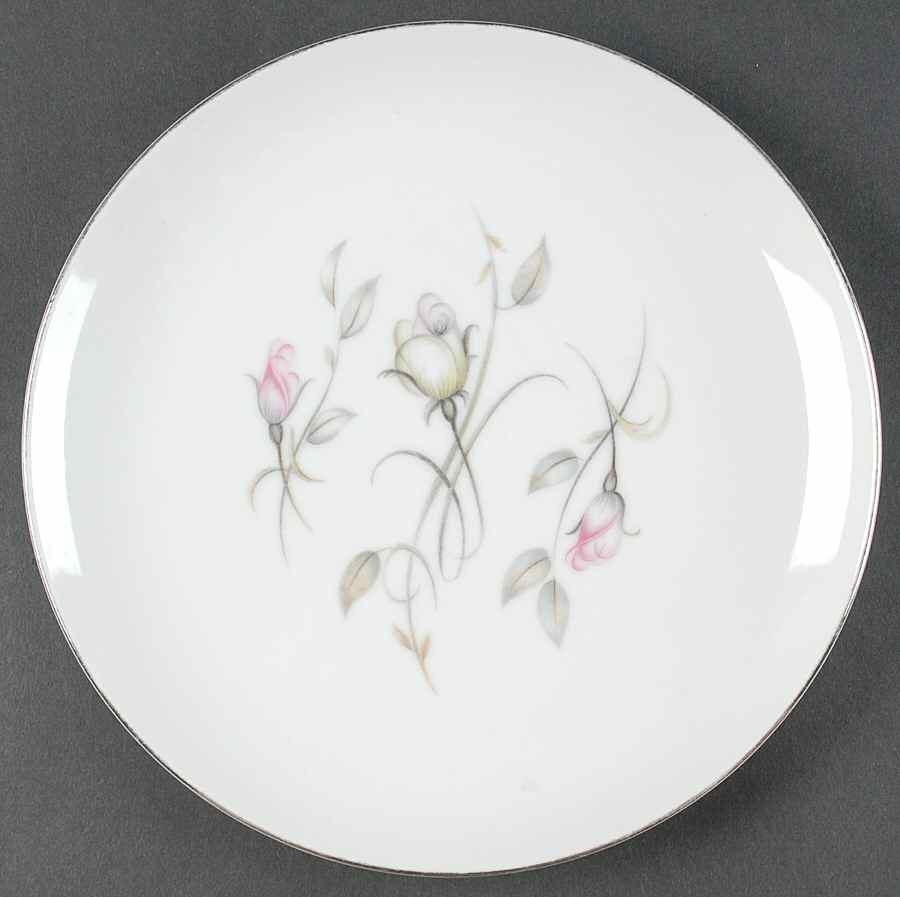 French Rose Salad Plate by Modar-1
