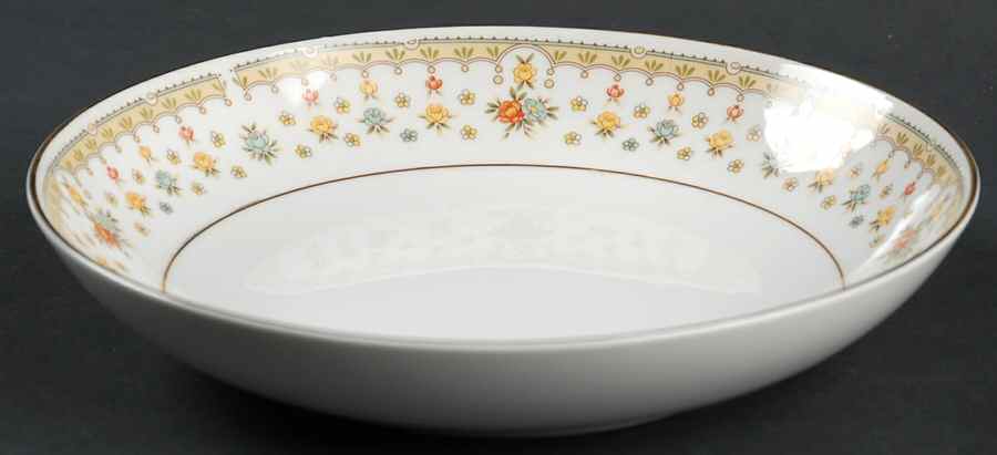 Garden Bouquet Coupe Soup Bowl by Fine China of Japan-1