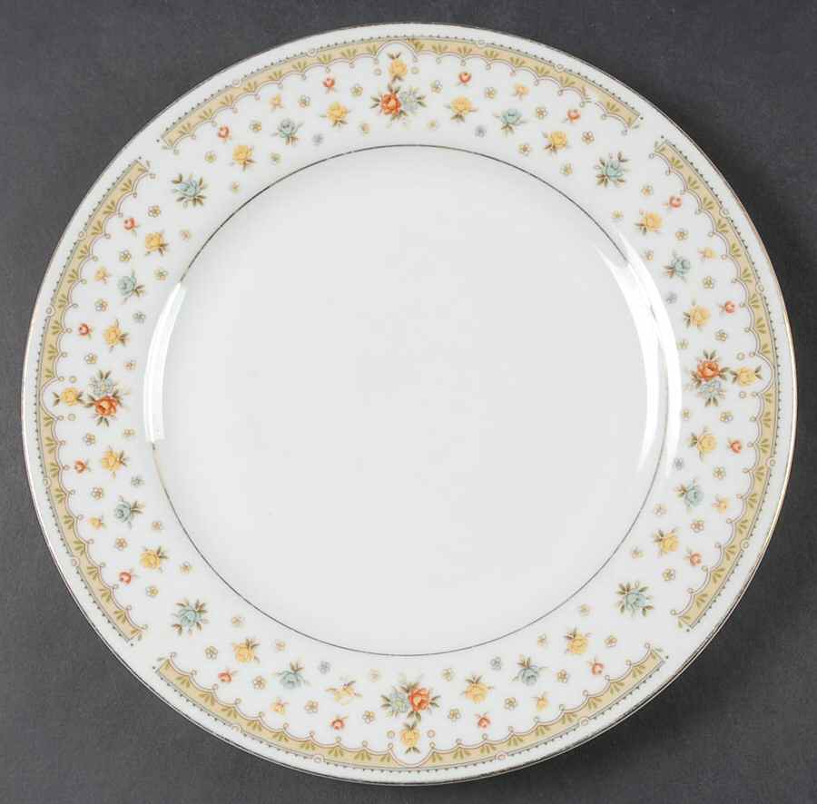 Garden Bouquet Luncheon Plate by Fine China of Japan-1