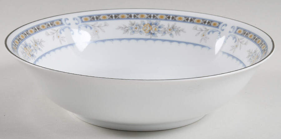Garden 9" Round Vegetable Bowl by Fine China of Japan-1