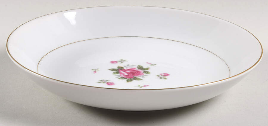 Gemini Rose Coupe Cereal Bowl by Fine China of Japan-1