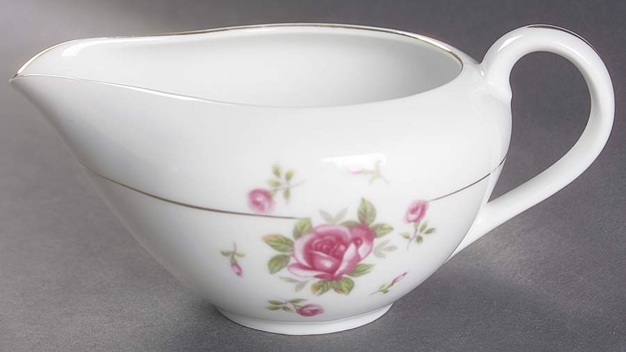 Gemini Rose Creamer by Fine China of Japan-1