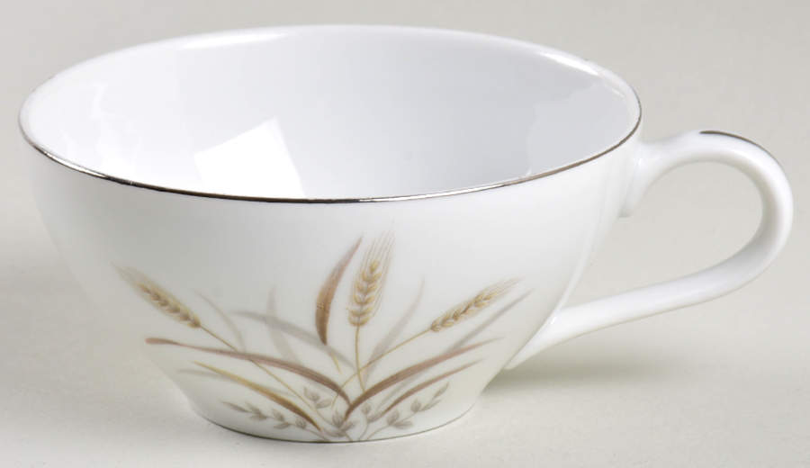 Gemini Wheat Flat Cup by Fine China of Japan-1