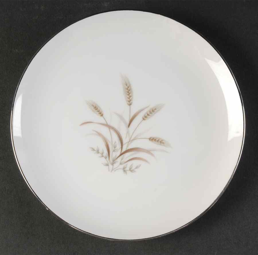 Gemini Wheat Bread & Butter Plate by Fine China of Japan-1