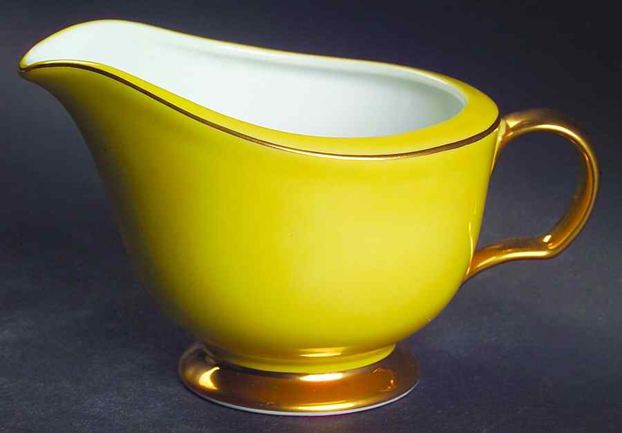 Golden Damask Creamer by Sears-1