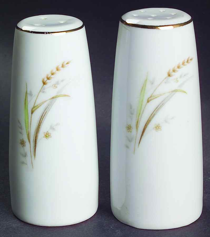 Golden Harvest Salt & Pepper Set by Fine China of Japan-1