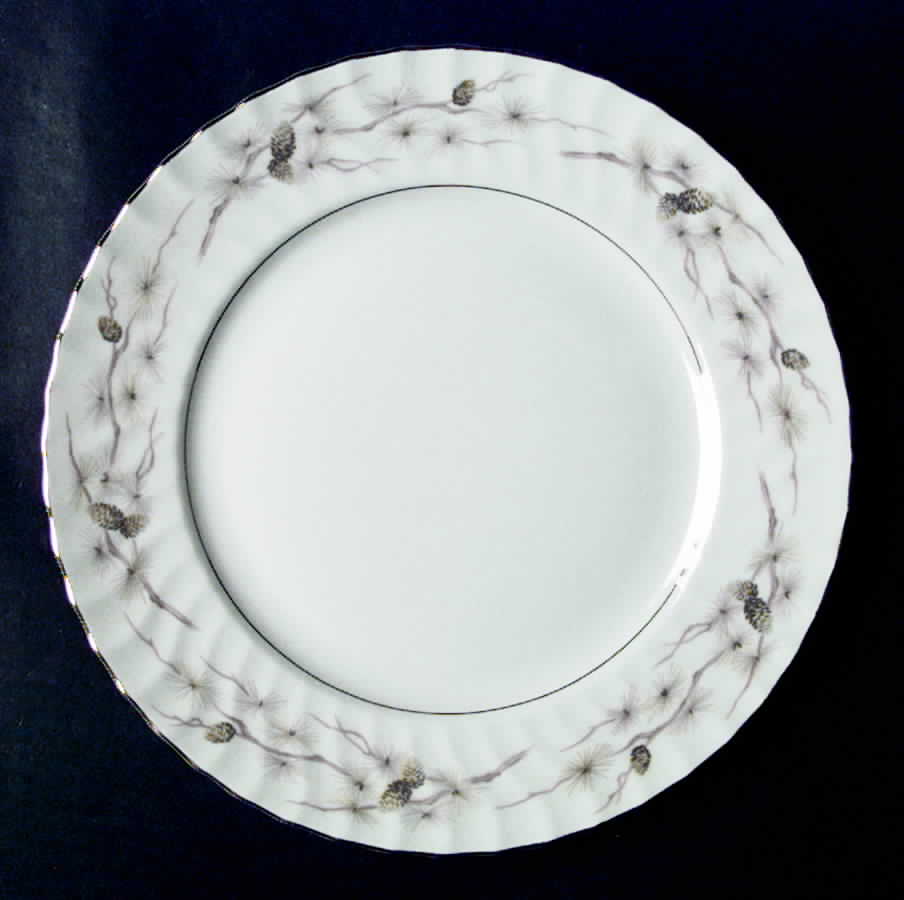 Golden Pine Dinner Plate by Fine China of Japan-1