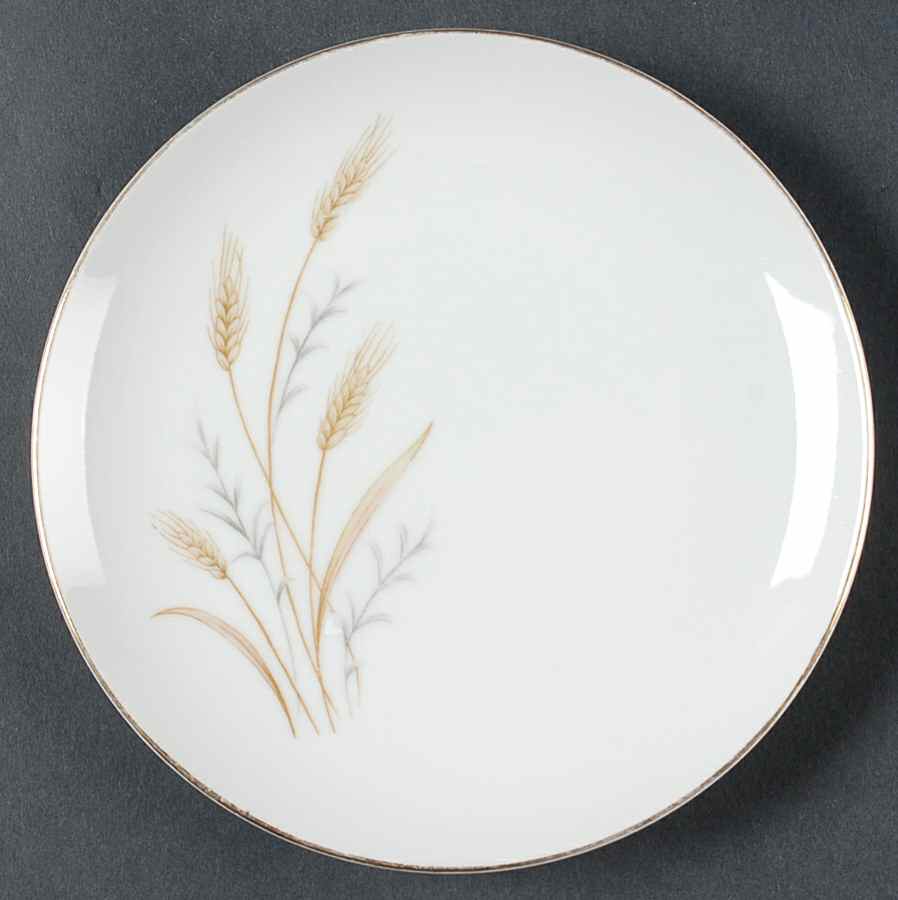 Golden Wheat Bread & Butter Plate by Fine China of Japan-1