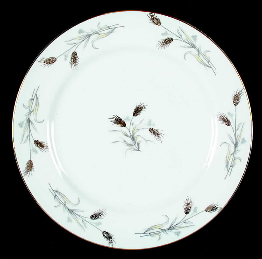 Gold Wheat Dinner Plate by Fine China of Japan-1