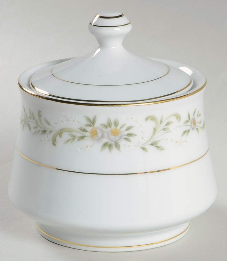 Grace Sugar Bowl & Lid by Fine China of Japan-1