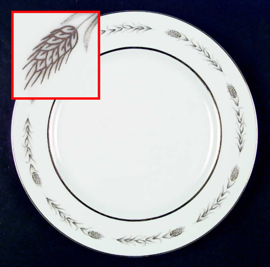 Grano Dinner Plate by Fine China of Japan-1