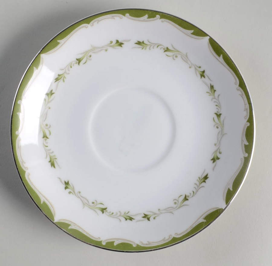 Green Bay Saucer by Fine China of Japan-1