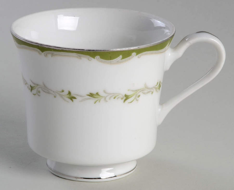 Green Bay Footed Cup by Fine China of Japan-1