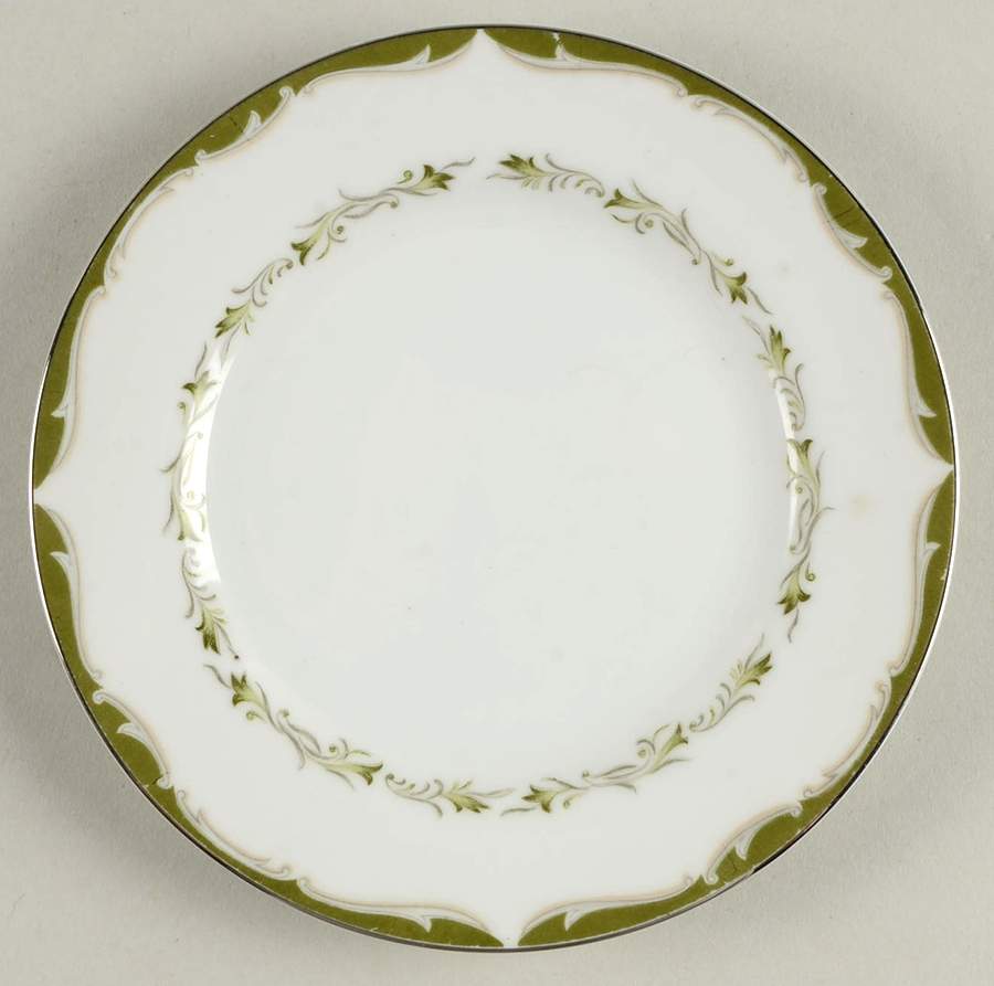 Green Bay Bread & Butter Plate by Fine China of Japan-1