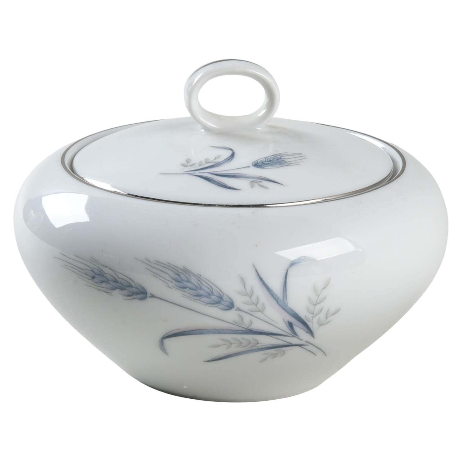 Harvest Sugar Bowl & Lid by Fine China of Japan-1