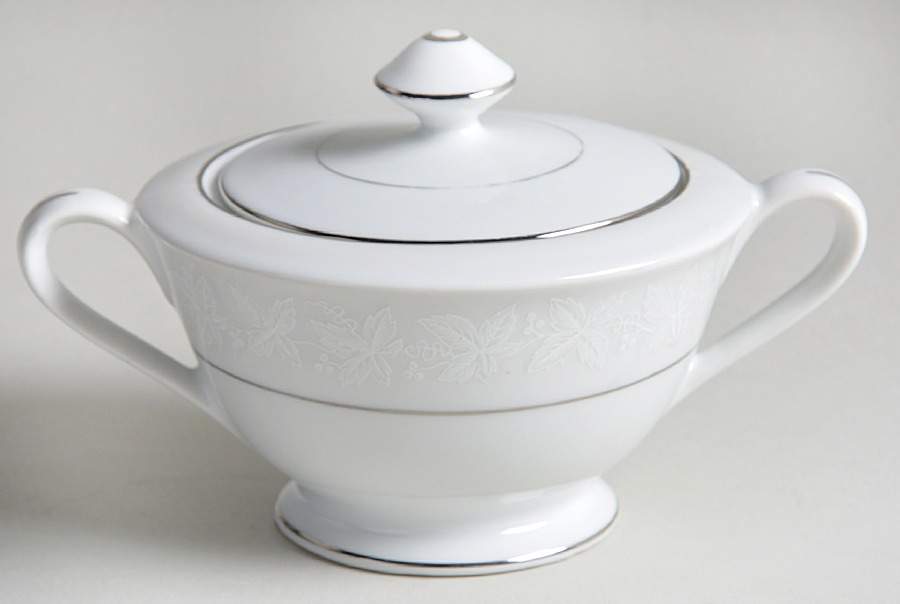 Huntington Sugar Bowl & Lid by Fine China of Japan-1
