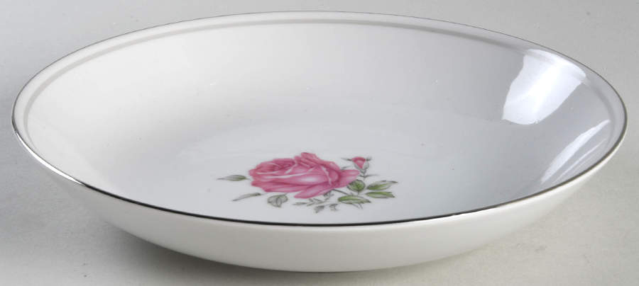 Imperial Rose Coupe Soup Bowl by Fine China of Japan-1