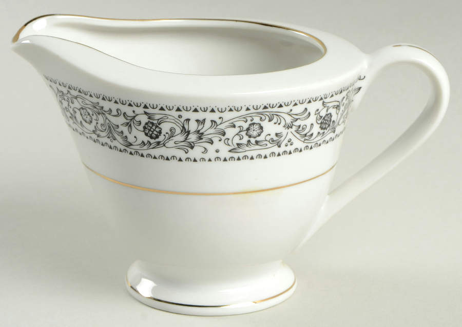 Intrigue Creamer by Fine China of Japan-1