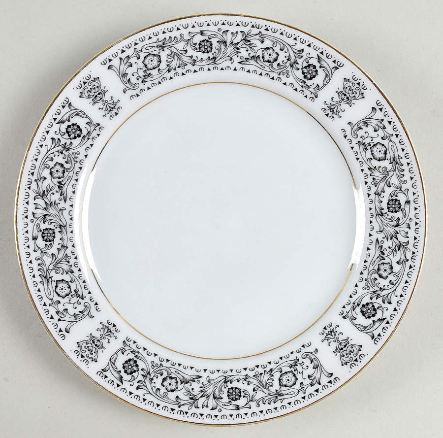 Intrigue Salad Plate by Fine China of Japan-1