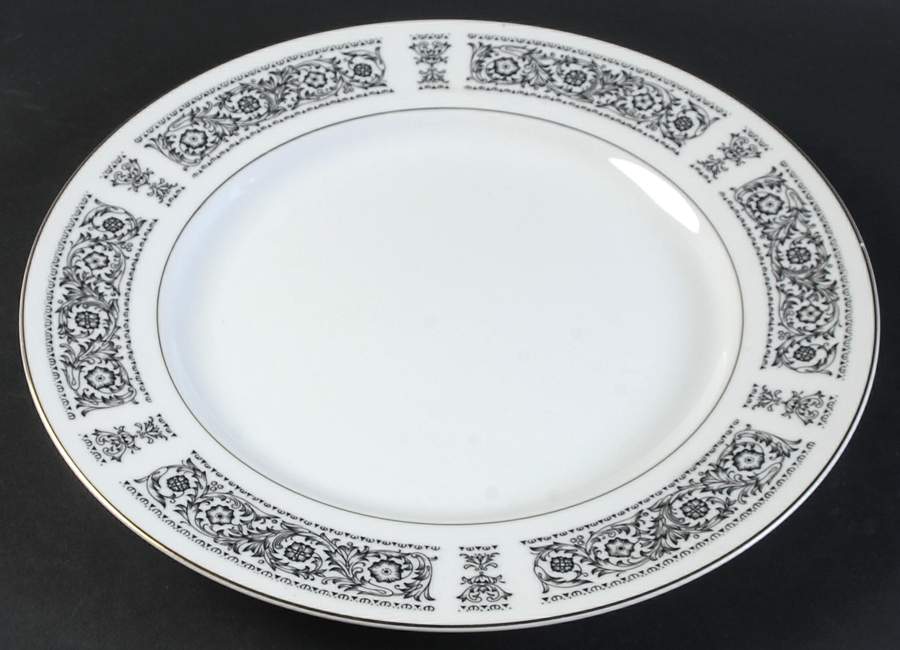 Intrigue 12" Chop Plate (Round Platter) by Fine China of Japan-1