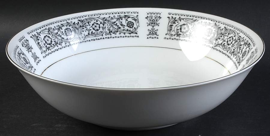 Intrigue 9" Round Vegetable Bowl by Fine China of Japan-1