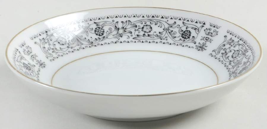 Intrigue Fruit/Dessert (Sauce) Bowl by Fine China of Japan-1