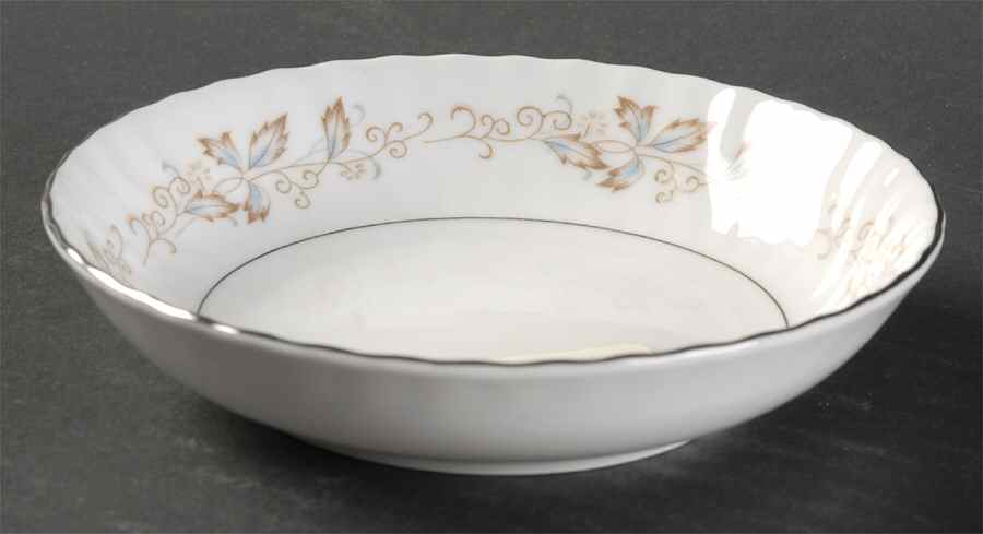Jacqueline Fruit/Dessert (Sauce) Bowl by Fine China of Japan-1