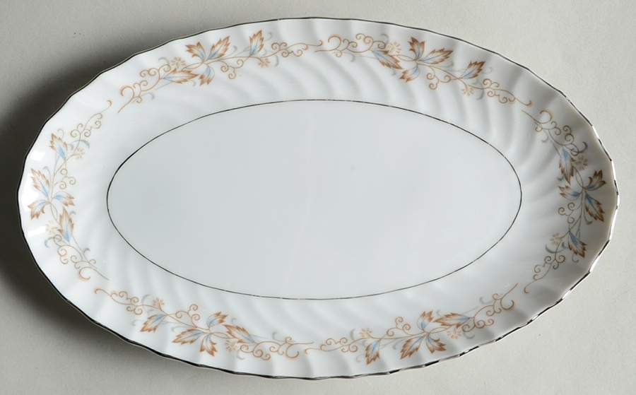 Jacqueline Relish/Gravy Underplate by Fine China of Japan-1