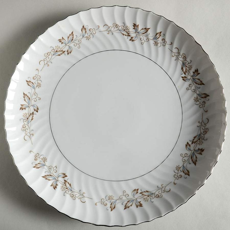 Jacqueline 12" Chop Plate (Round Platter) by Fine China of Japan-1