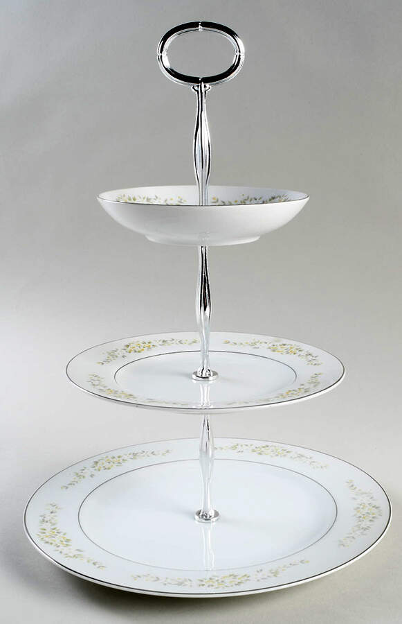 Lady Carolyn Tiered Fruit Dip HC by Fine China of Japan-1