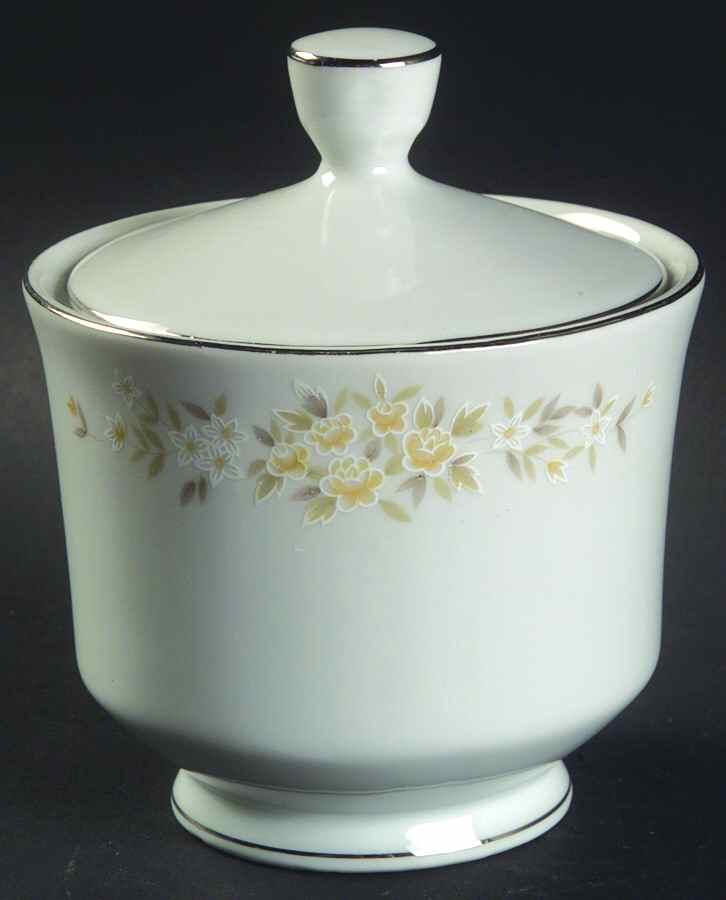 Lady Carolyn Sugar Bowl & Lid by Fine China of Japan-1