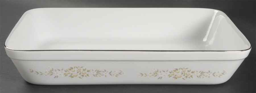 Lady Carolyn 12" Rectangular Baker by Fine China of Japan-1
