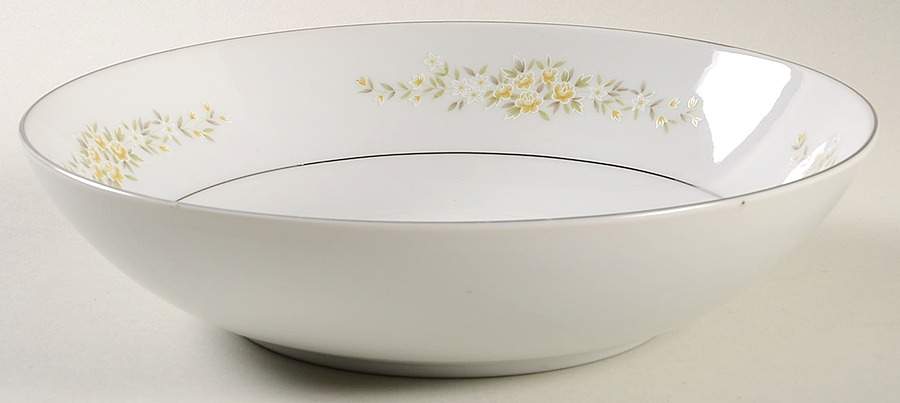 Lady Carolyn 9" Round Vegetable Bowl by Fine China of Japan-1