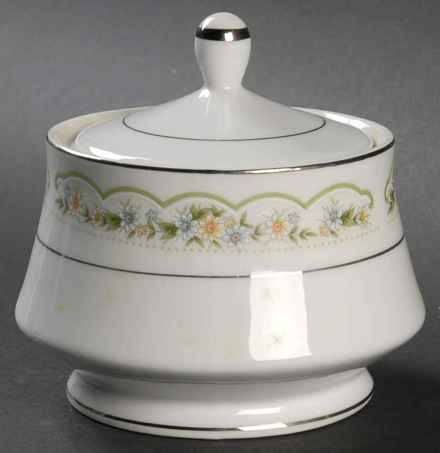 Lady Fair (1015) Sugar Bowl & Lid by Fine China of Japan-1