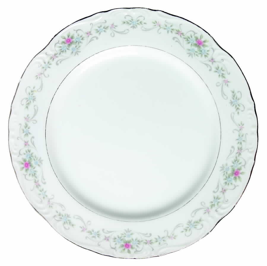 La Priscilla Dinner Plate by Fine China of Japan-1