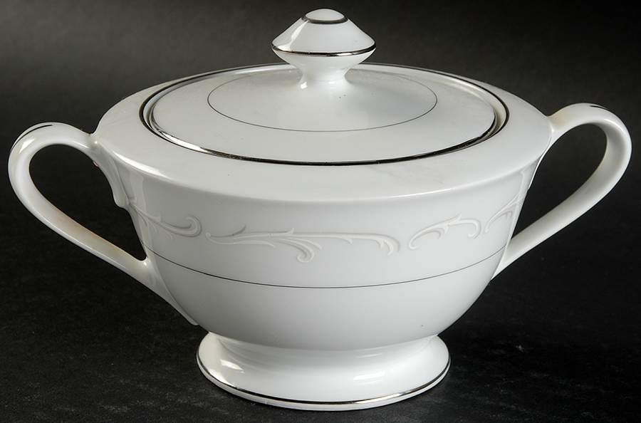 Laura Sugar Bowl & Lid by Fine China of Japan-1