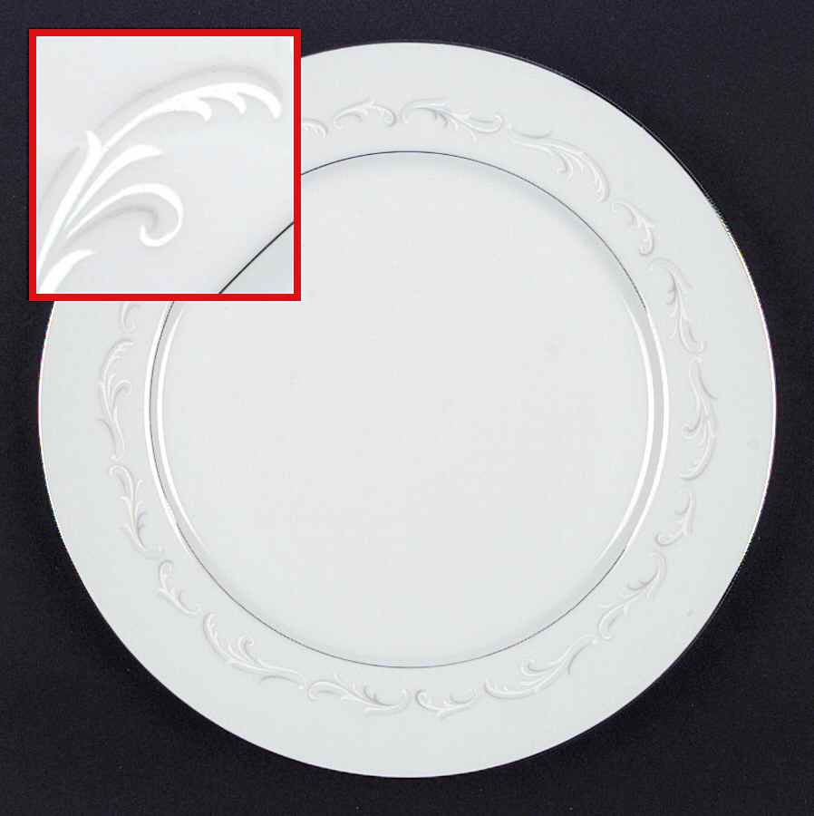 Laura Dinner Plate by Fine China of Japan-1
