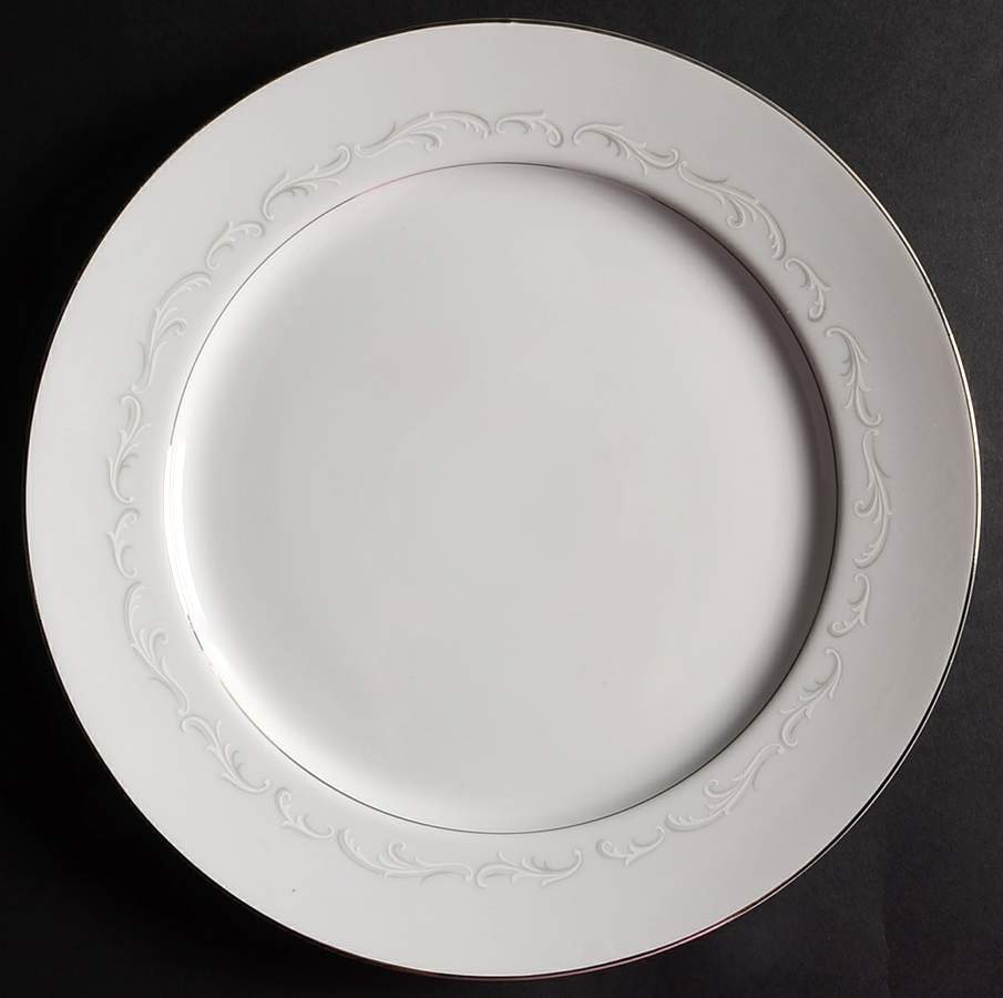 Laura 12" Chop Plate (Round Platter) by Fine China of Japan-1