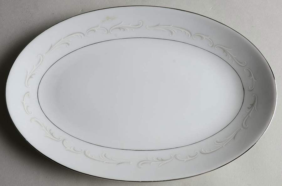 Laura Relish/Gravy Underplate by Fine China of Japan-1