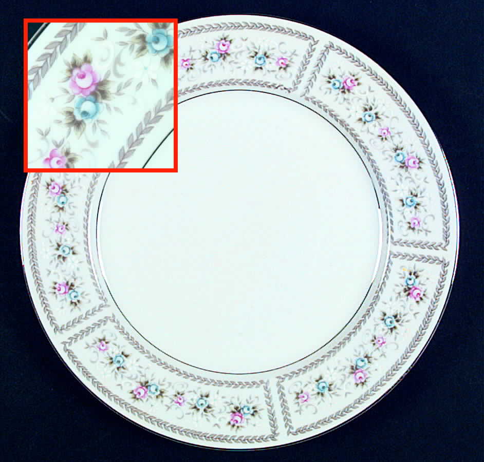 Lisa Dinner Plate by Fine China of Japan-1