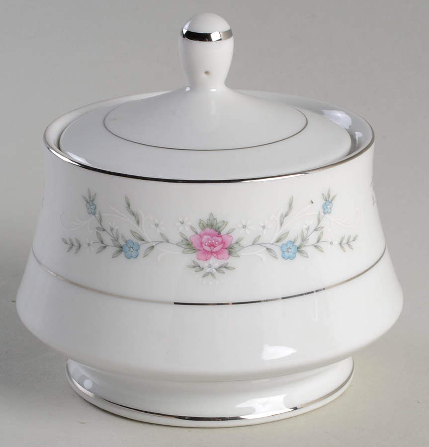 Lisa Sugar Bowl & Lid by Fine China of Japan-1