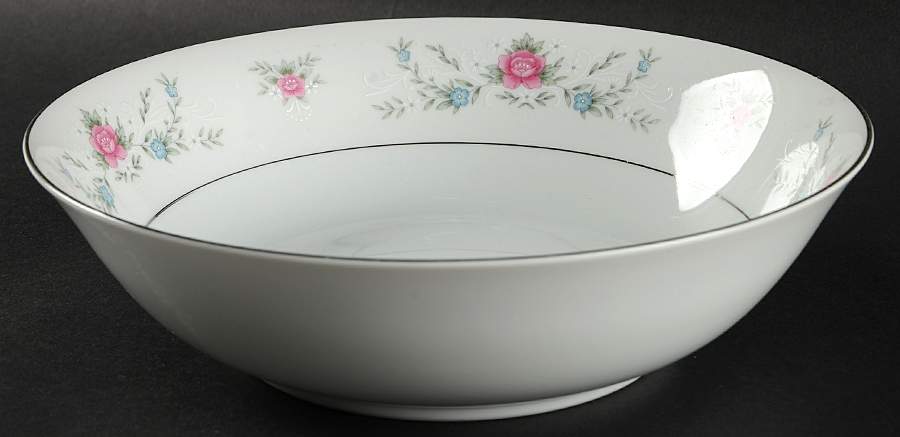 Lisa 9" Round Vegetable Bowl by Fine China of Japan-1