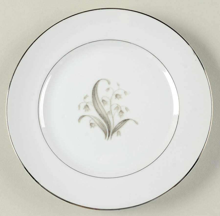 Lily of The Valley Salad Plate by Fine China of Japan-1
