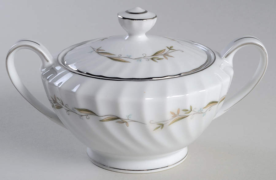 Lorraine Sugar Bowl & Lid by Fine China of Japan-1