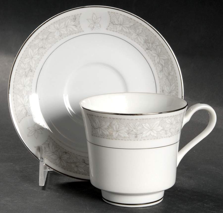 Madeira Footed Cup & Saucer Set by Fine China of Japan-1