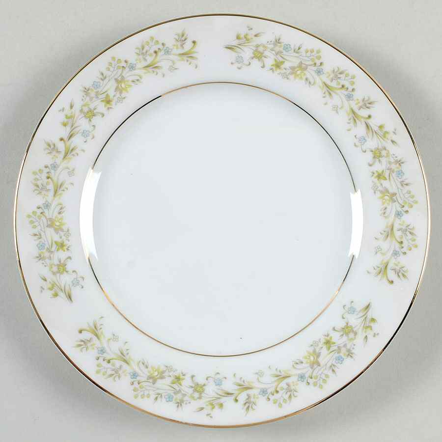 Marie (Gold) Bread & Butter Plate by Fine China of Japan-1