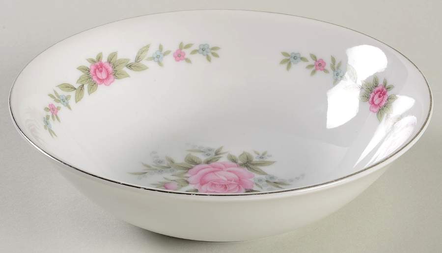 Melody Rose Coupe Cereal Bowl by Fine China of Japan-1