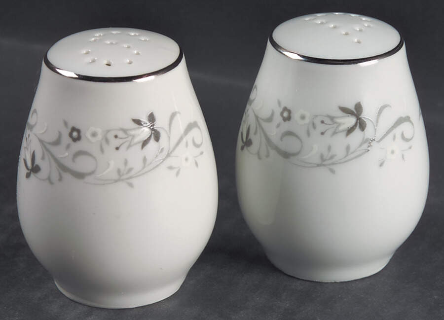 Moon Mist Salt & Pepper Set by Fine China of Japan-1